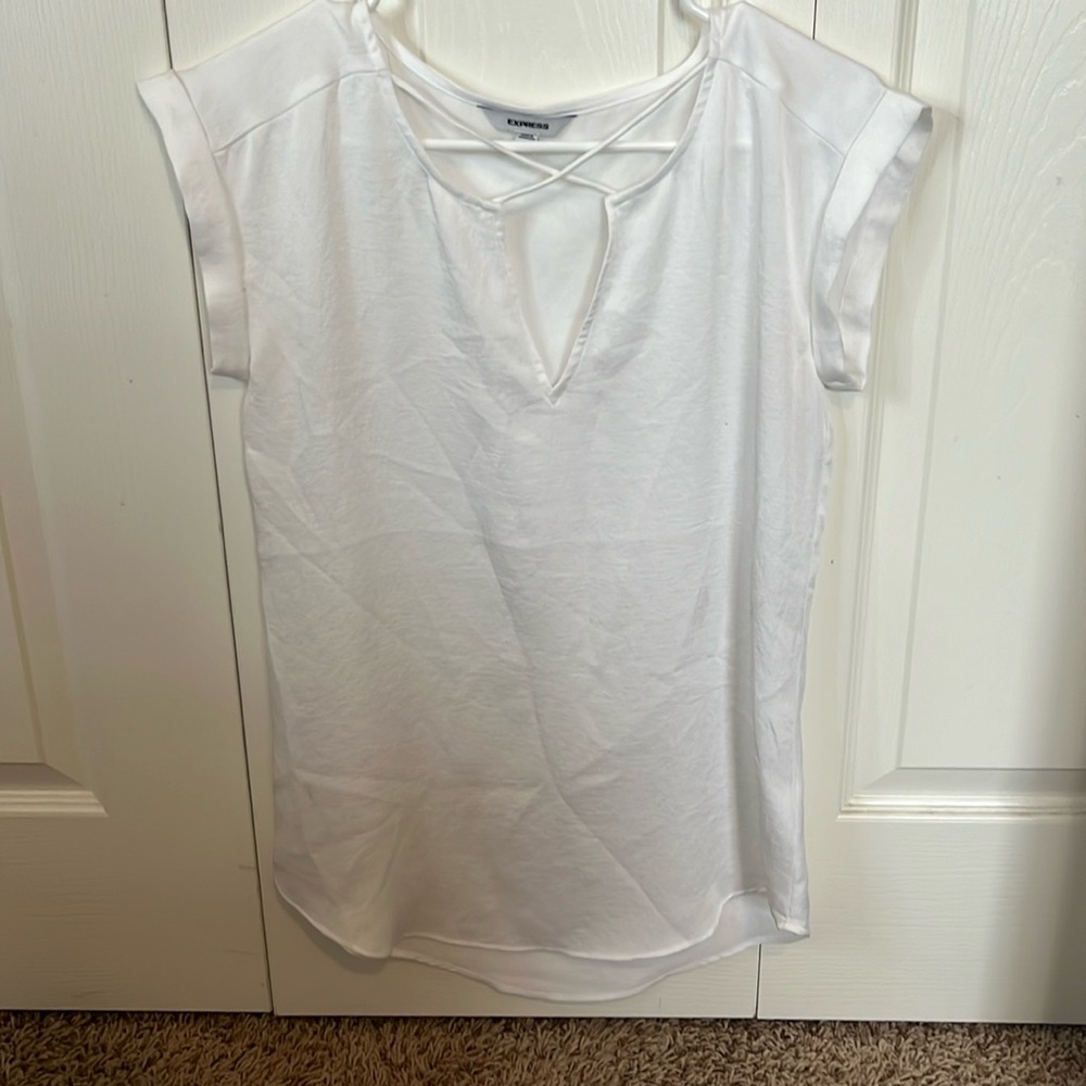 Express White Blouse